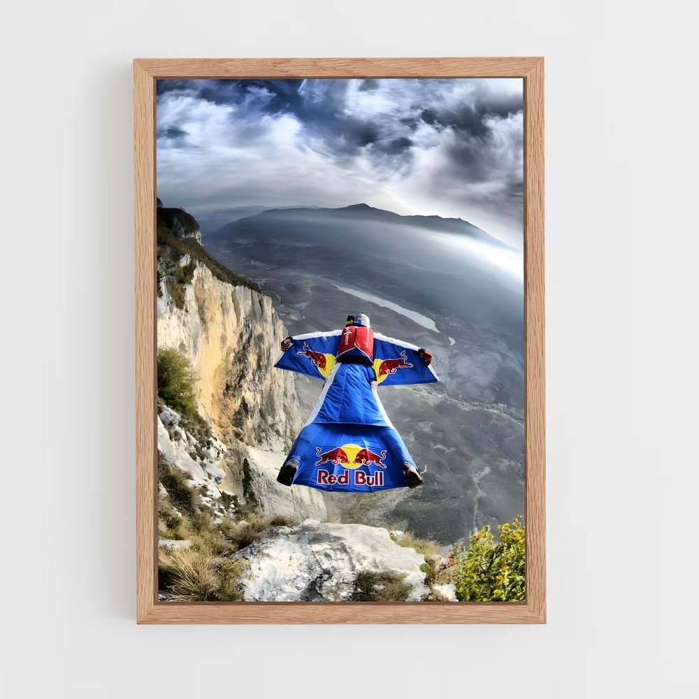 Poster Wingsuit flying – affiche Vol en wingsuit (vue 4)